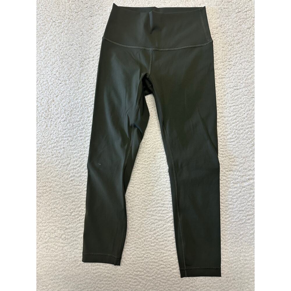 Lululemon Wunder Under Crop High-Rise *Full-On Luxtreme 23" Size 6